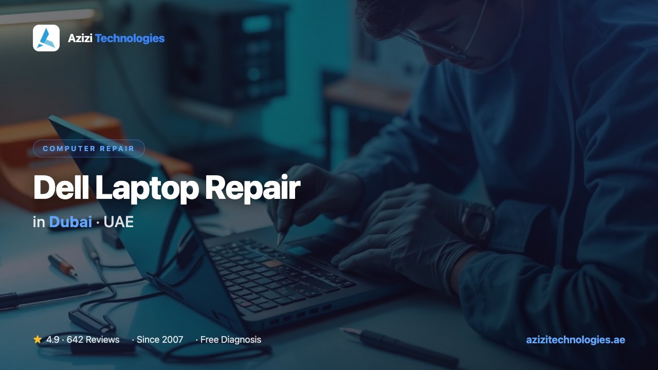 Dell Laptop Repair Dubai - Computer Repair specialist by Azizi Technologies, 3 of 11 Dell Laptop Repair Dubai - Computer Repair specialist by Azizi Technologies, 3 of 11