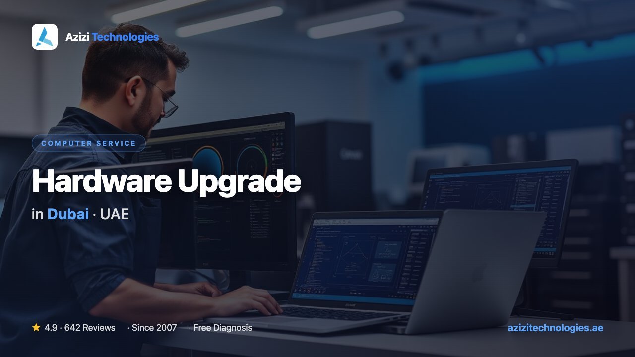 Hardware Upgrade Dubai - Computer specialist by Azizi Technologies, 3 of 5 Hardware Upgrade Dubai - Computer specialist by Azizi Technologies, 3 of 5