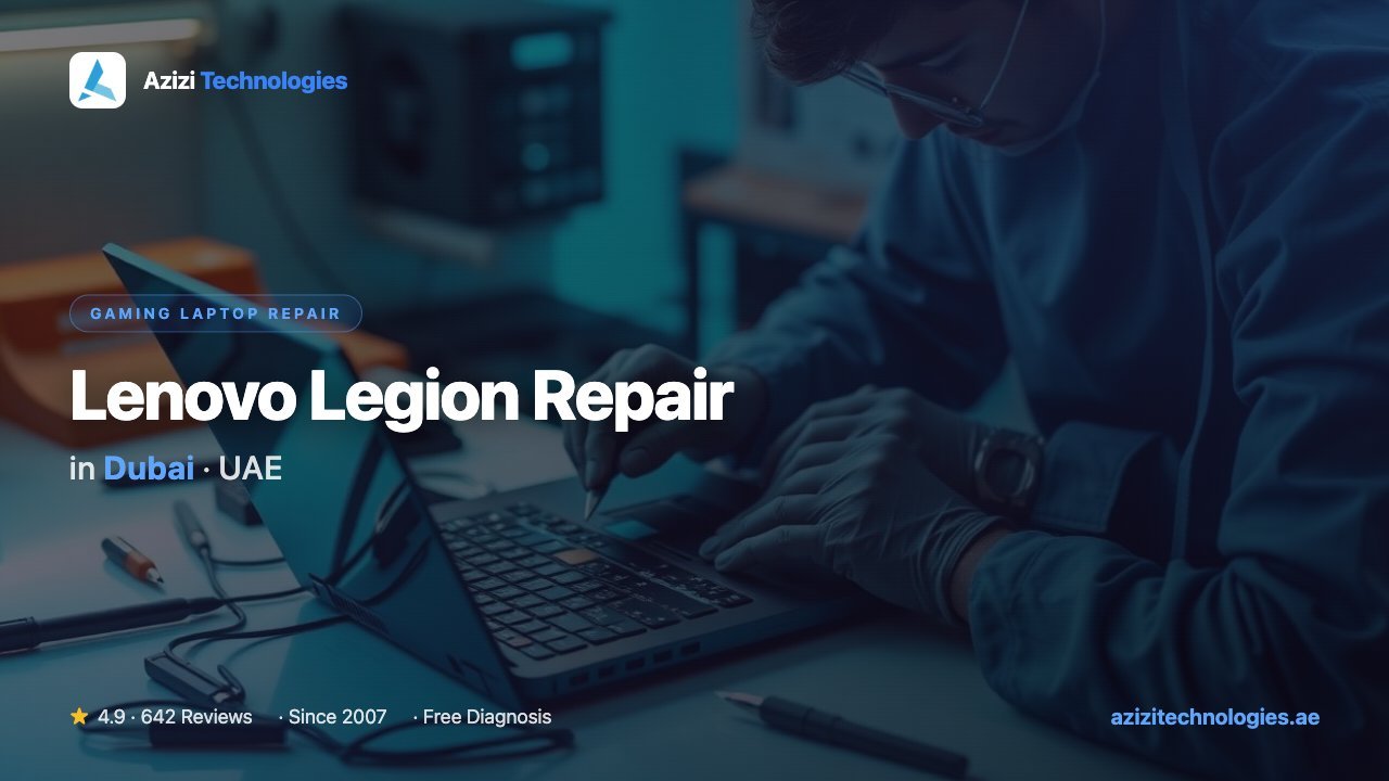 Lenovo Legion Repair Dubai - Gaming Laptop Repair specialist by Azizi Technologies, 5 of 10