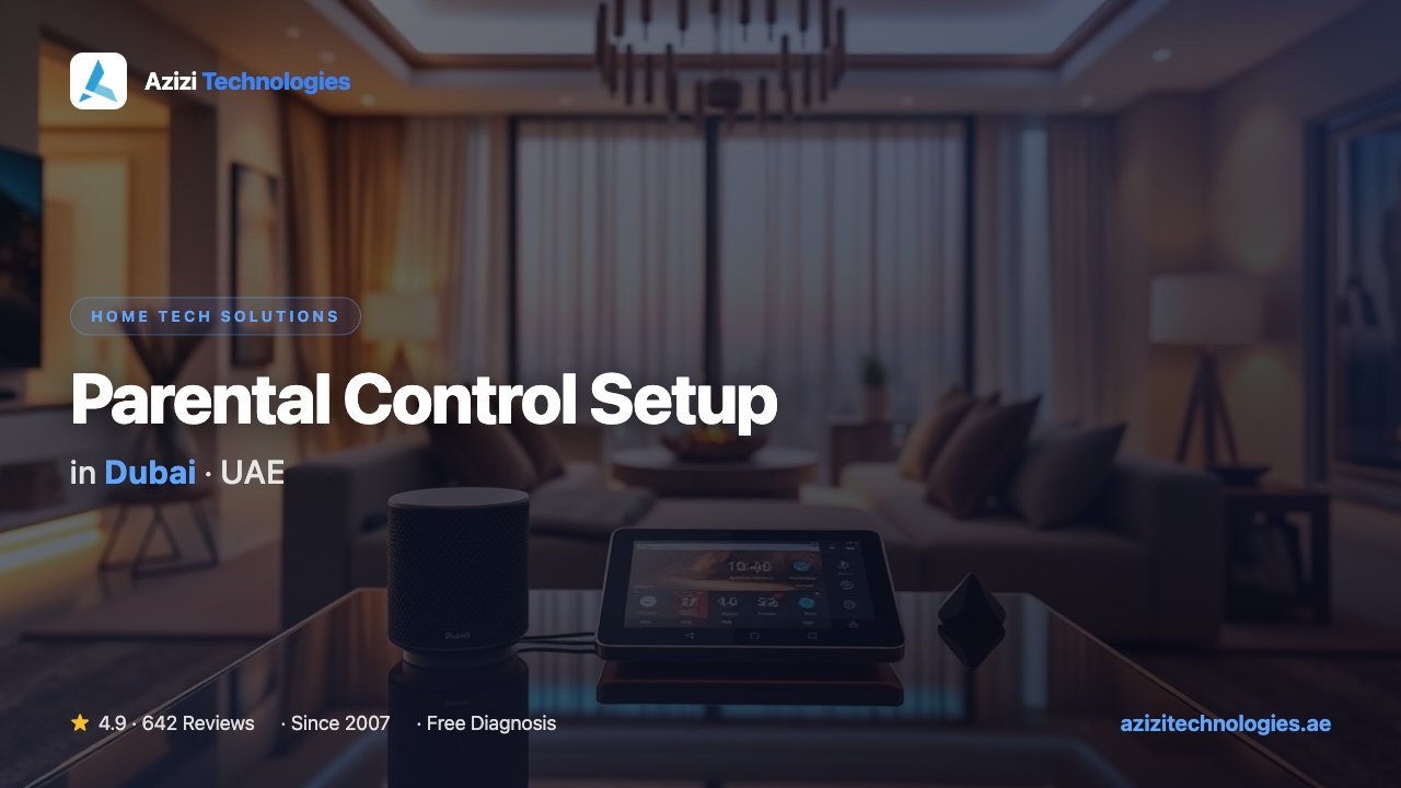 Parental Control Setup Dubai - Home Tech Solutions specialist by Azizi Technologies, 3 of 3